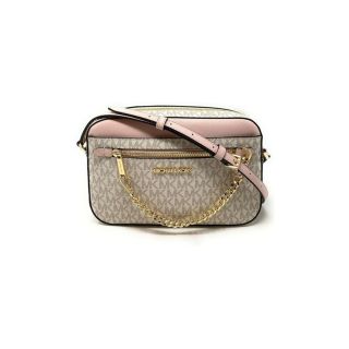Bolsa Michael Kors tiracolo Jet Set 100% de couro