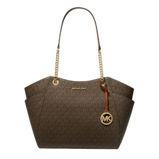 Bolsa Michael Kors Jet Set Large Signature Logo Shoulder