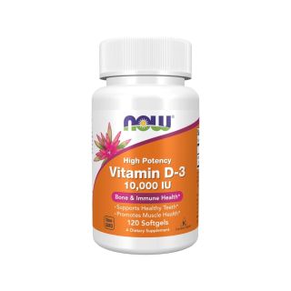 NOW Foods Vitamina D3 10,000 IU